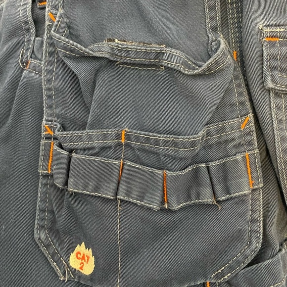 Kontra CAT 2- Fire Retardant Men's Blue Cargo Pants Bundle of 2 pairs - Picture 8 of 14